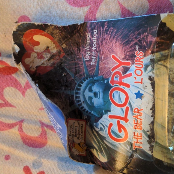 Sealed Mc Donalds Ty Bear 1999 Glory The Bear - Picture 2 of 9